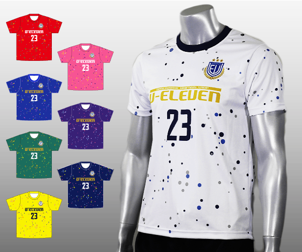 セミオーダーで昇華によるスタイリッシュなオリジナルサッカー